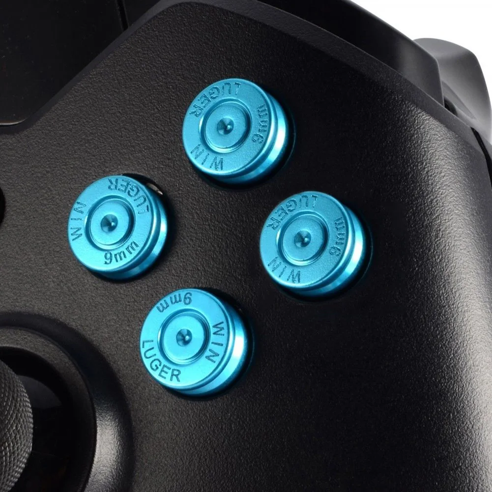 Модные металлические алюминиевые кнопки ABXY комплекты запасные части для Xbox One игровой контроллер