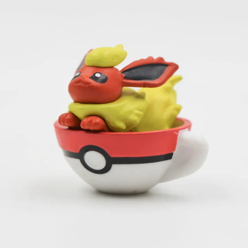 Покемонские игрушки подлинные капсулы покемонов в чашках куклы Пикачу ибрах