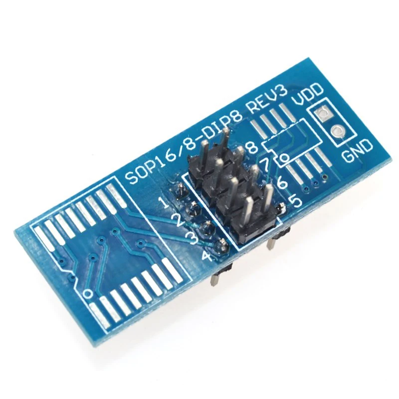 2 шт./лот SOIC8 SOP8 тестовый зажим с CH341 программатором LCD BIOS/NAND FLASH/24/25