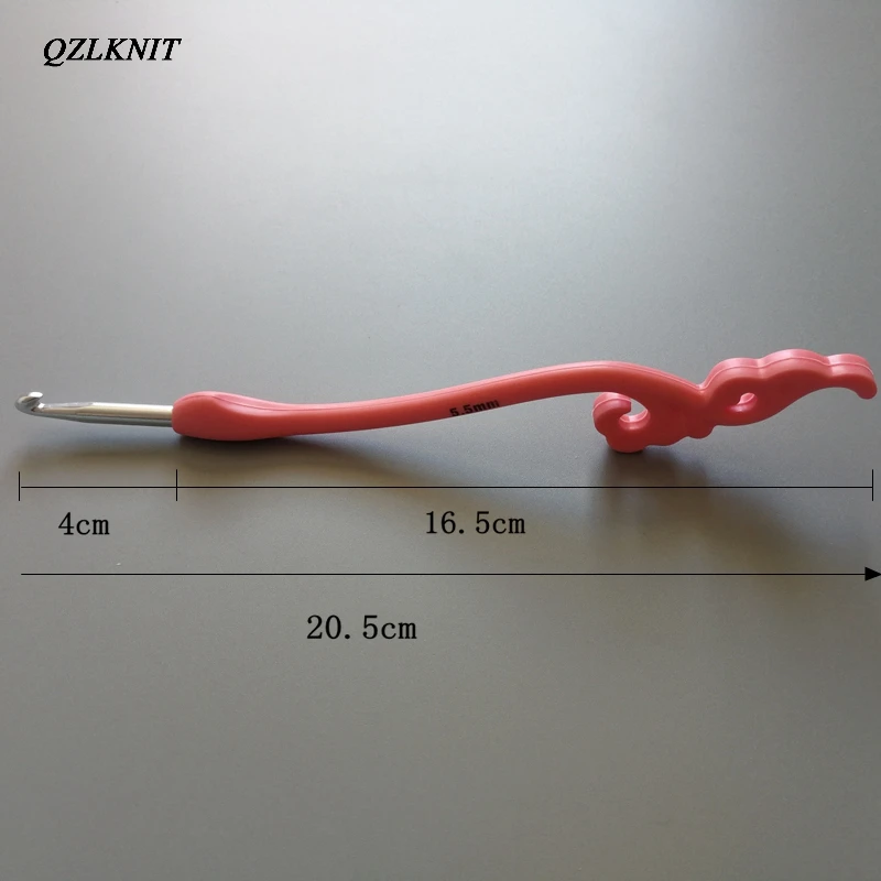 Цветная заколка для волос QZLKNIT 8 шт./компл. 2 5 мм 6 0 с мягкой пластиковой ручкой