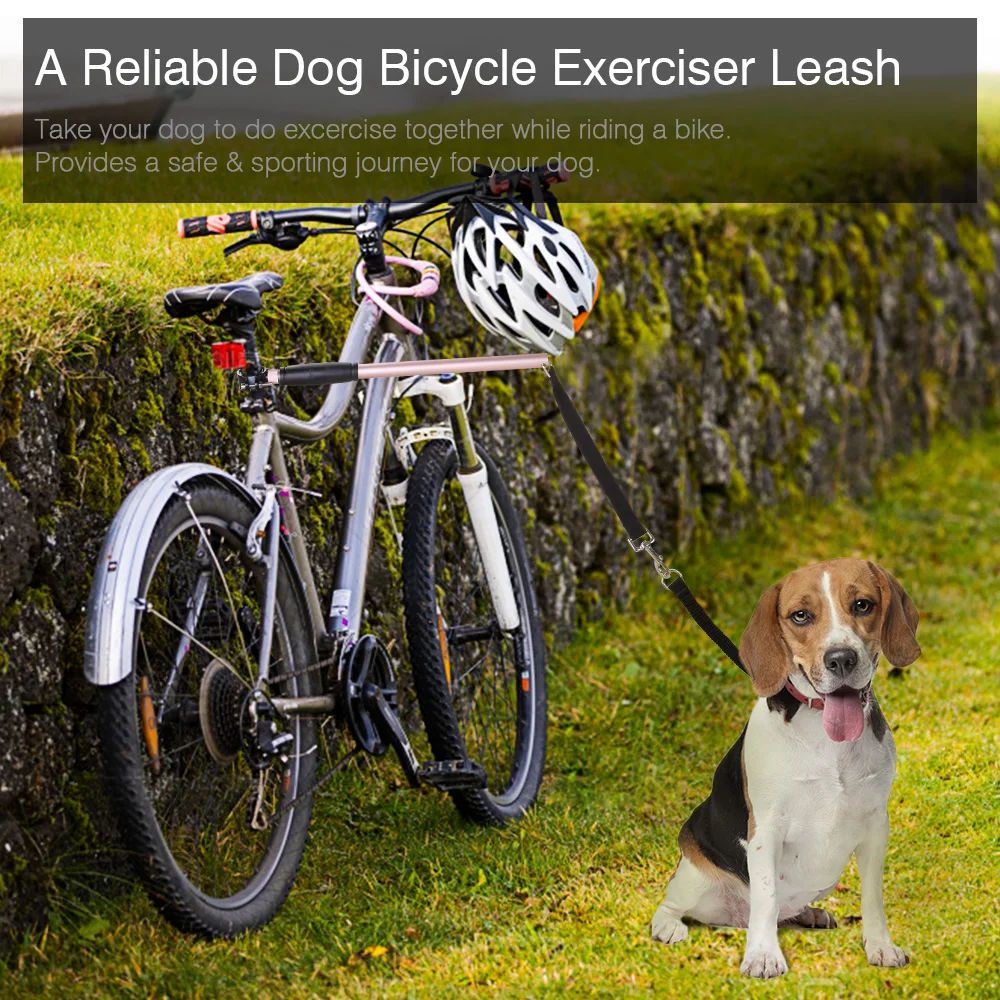 Поводок для велосипеда собаки поводок тренажер крепление дистанционный