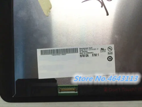 12," для ASUS T3Chi T300Chi T3 Чи T300 Чи ЖК-дисплей Дисплей Сенсорный экран в сборе B125HAN01.0 LQ125T1JX03C