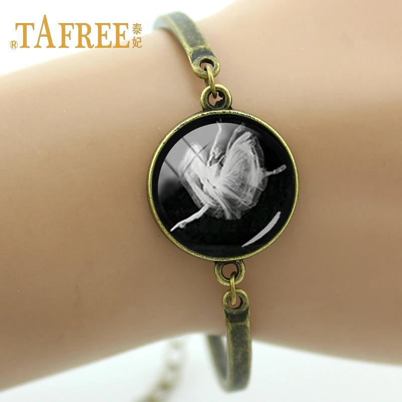 TAFREE элегантный балетный танцевальный браслет танцевальная гимнастика балерина