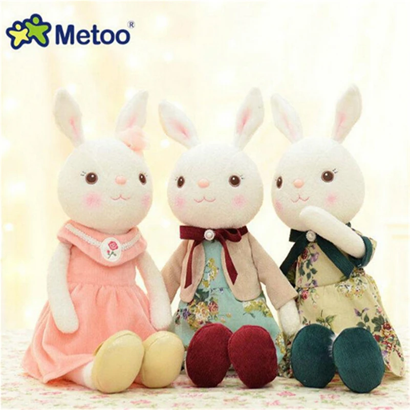 Новое поступление 1 шт. Подлинная кукла Metoo Angela Rabbit Kawaii Baby плюшевая для детей