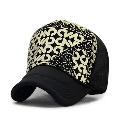 Взрослых Trucker Кепки Для мужчин и Для женщин хип-хоп панк-рок Snapback Шапки мужские летние Зонт Mesh Бейсбол шляпа 20 Цвета - Цвет: A4