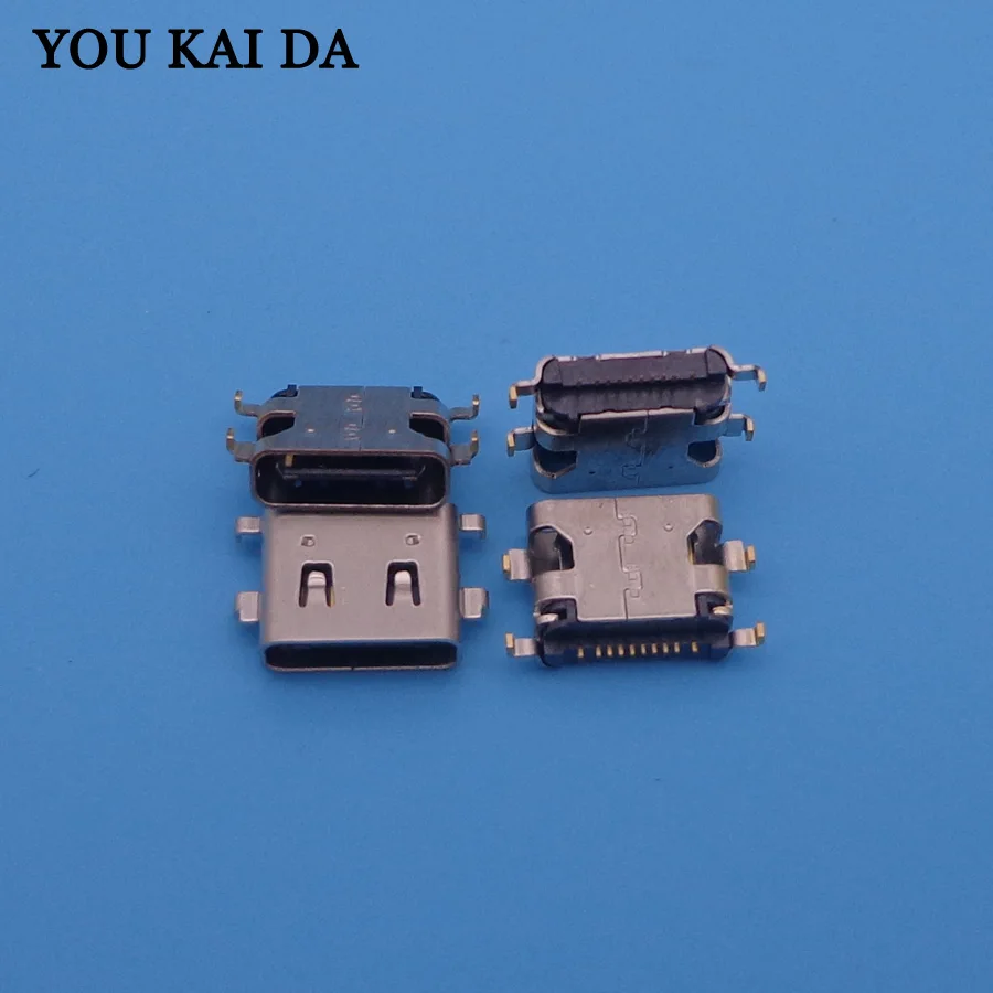 2 шт./лот 10 контактный разъем для зарядного устройства micro mini USB Мама общего