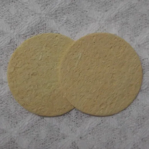 5 см круглая желтая губка для очистки паяльника|sponges for cleaning|sponge spongesponge cleaning |