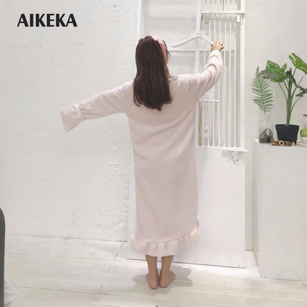 Akeka Для женщин полный платье середины икры лоскутное Кружево Платье