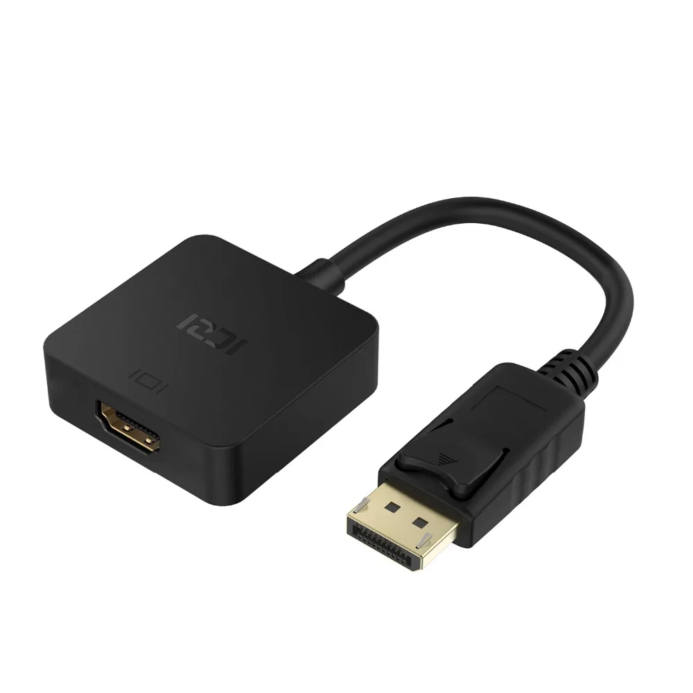 ICZI DisplayPort к HDMI активный адаптер 4 k @ 60 Гц конвертер Папа мама для Macbook Chromebook Pixel Surface