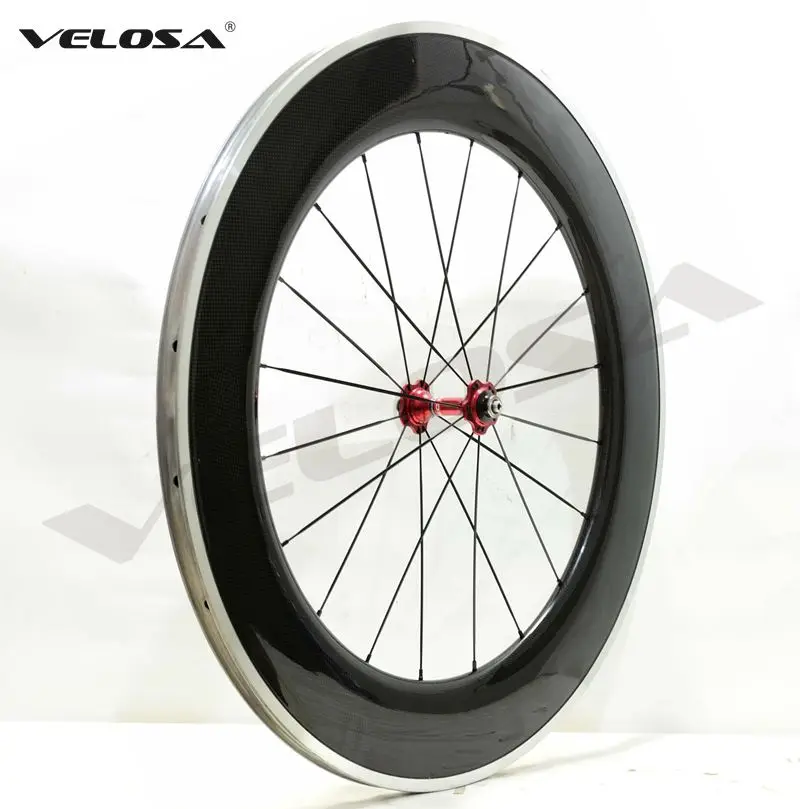 Velosa CA80 88 мм клинчерная дорожная велосипедная колесная пара из углеродного сплава