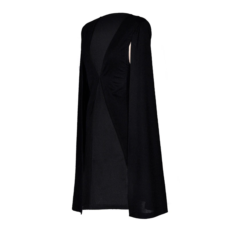 M ~ 4XL пальто плащ женский кардиган осенняя Длинная накидка блейзер верхняя одежда