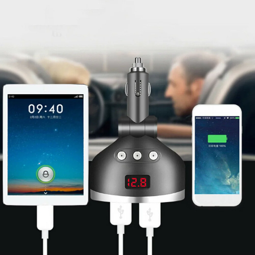 3 способа автомобиля Универсальный USB Зарядное устройство для сигарет розетка