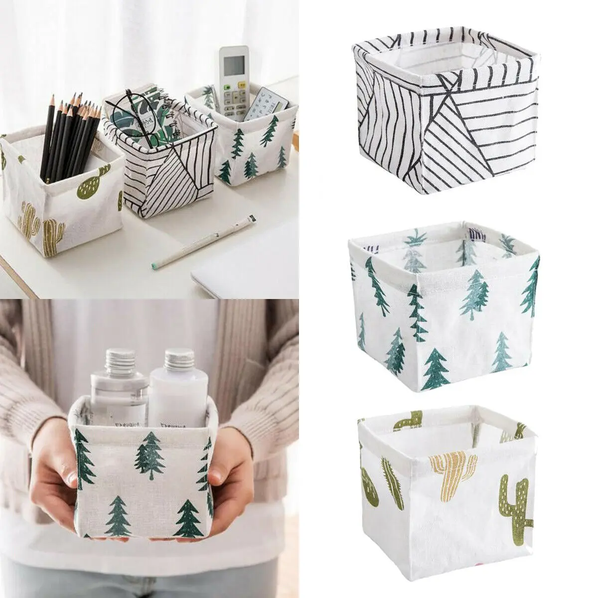 

Hot Storage Bin Closet Toy Box Container Organizer Fabric Basket Linen Basket Storage basket