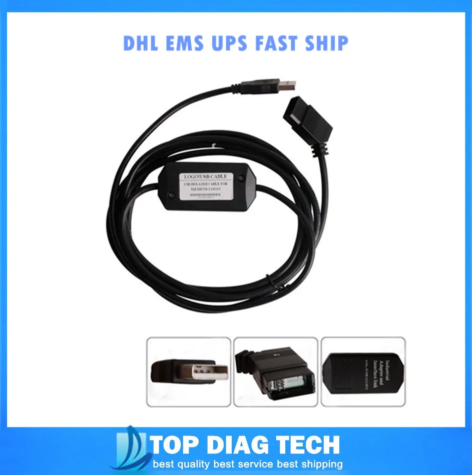 Программируемый ПЛК кабель 10 шт. usb логотип для Siemens 6ED1 057 1AA00 0BA0 поддержка Win7|usb 2.0
