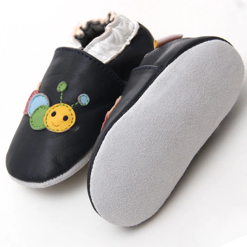 Кожа Младенца Мокасины Животных Ребенок Дети Обувь Мальчик Тапочки Мягкой