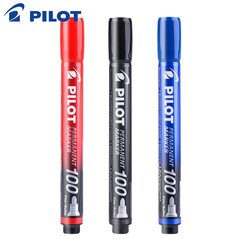 

1pcs PILOT Marker Pen SCA-100 Round Head Oily Marker Pen Head Pen 1.0mm Quick Drying Is Not Easy To Fade