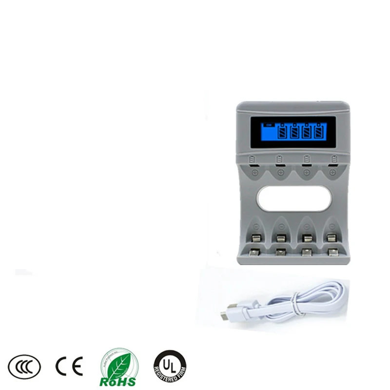 100% качество 4 слота ulrea быстрый смарт USB Интеллектуальный Батарея Зарядное