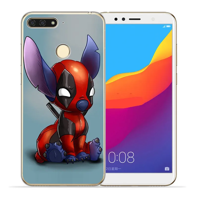 1278 Роскошный Ститч мультфильм marvel для huawei II Y5 Y6 Prime Nova 2 3 4 3I Plus чехол для телефона Coque Etui funda Capinha - Цвет: 1278