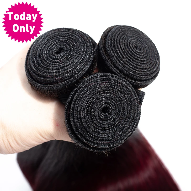 Пучки волос с закрытыми волосами только для индийских волос|3/4 пучка на сетке| |