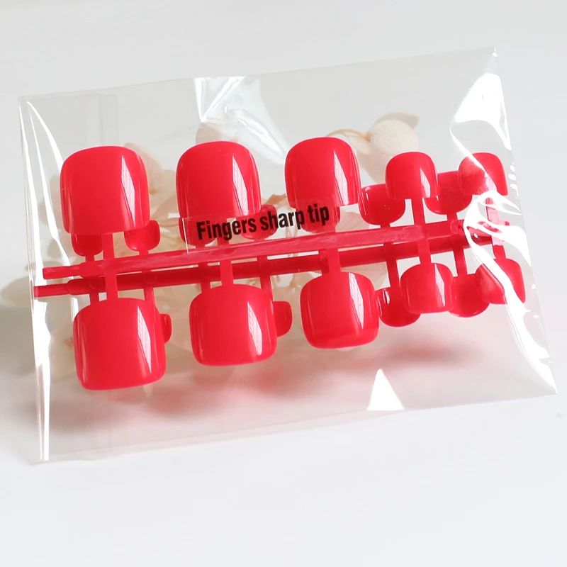 Яркие DIY Модные Цветные ногти 24 шт акриловые накладные пальцы художественные