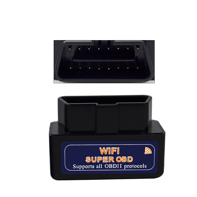 PIC18F25K80 ELM 327 OBD II wifi считыватель кодов ELM327 V1.5 WI FI 25K80 чип OBD2 диагностический сканер для IOS Android Windows систем