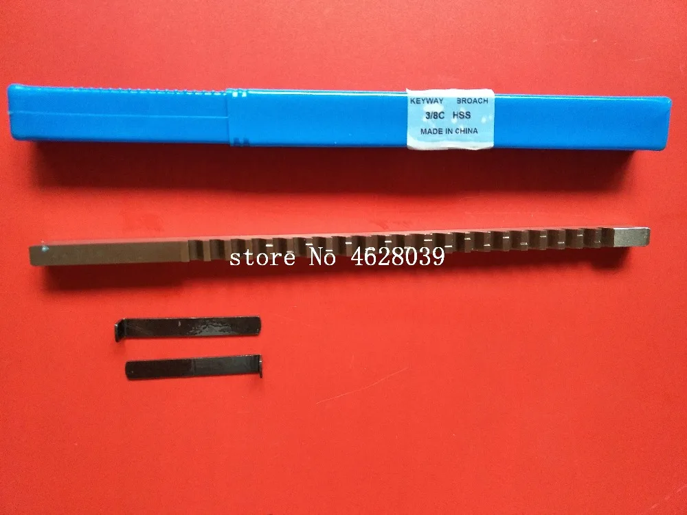 HSS Broach 3/8 C Push Type Keyway дюйм Размер резка для станков с ЧПУ шипами|Протяжка| |