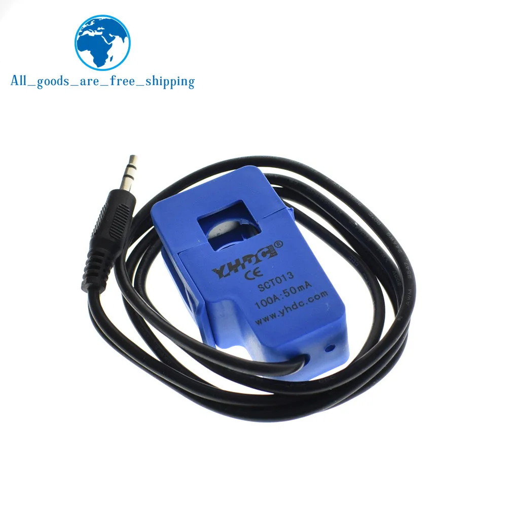 Высокое качество 30A 50A 100A SCT-013-030 SCT-013-050 SCT-013-000 Неинвазивная переменного тока Датчик Разделение сердечника трансформатора тока
