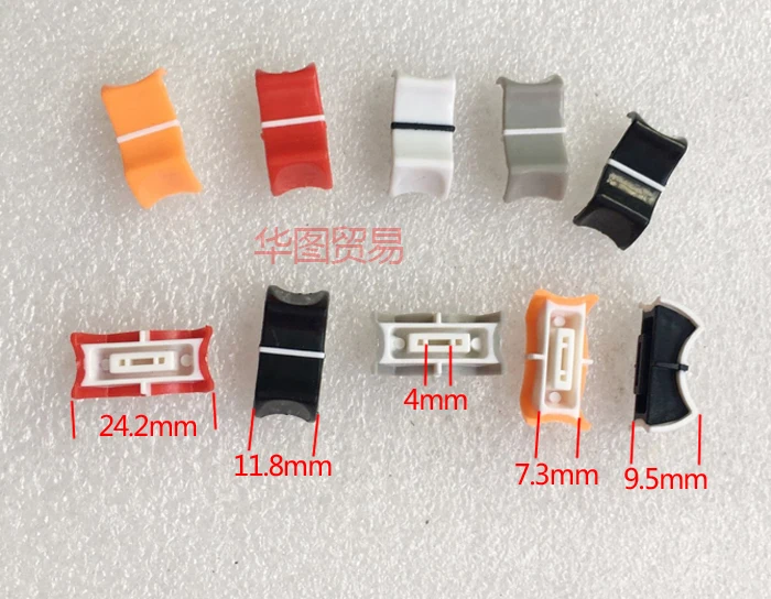 5 шт. цвет Высокое качество потенциометра Ручка регулятора уровня