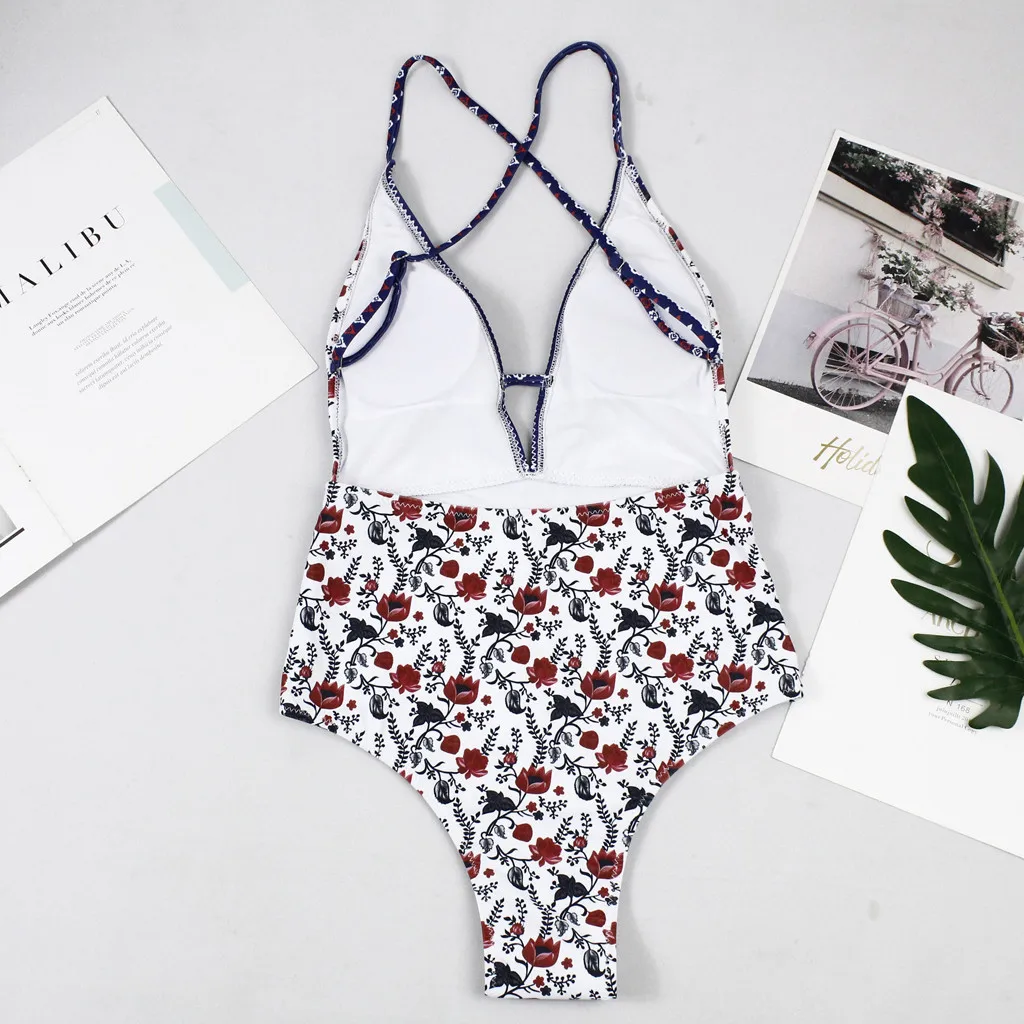 Женские комплекты Монокини пуш ап бикини купальники Танкини с подкладкой одежда