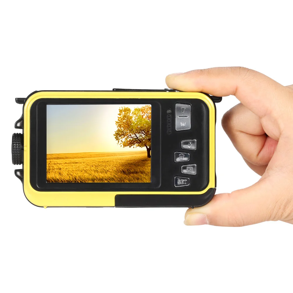 Двойной ЖК дисплей 2 7 &quotСелфи цифровая камера уникальная видеокамера рекордер