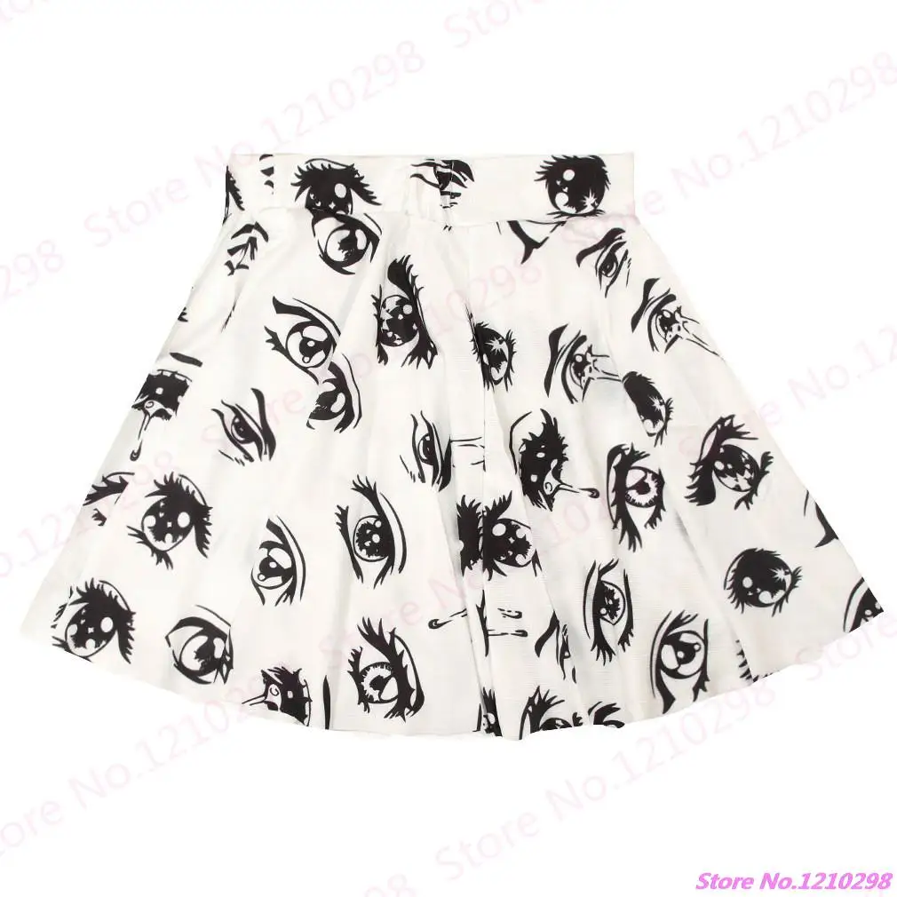 Популярные большие Средства ухода для век принт Для женщин Мини юбки пикантные