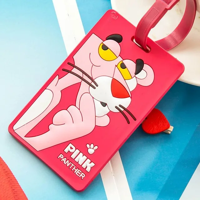 Kawaii стежка Doraemon бирка для чемодана мультфильм ID адрес держатель багажная этикетка кремнезема Ge идентификатор туристические аксессуары - Цвет: Хаки