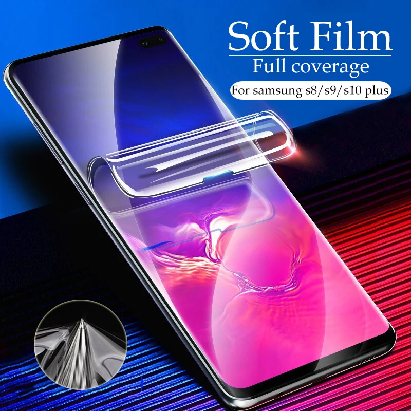 3D изогнутая Защитная пленка для Samsung S10 Plus Lite мягкая ТПУ Galaxy S8 S9 Samsun S 8 9 10 не