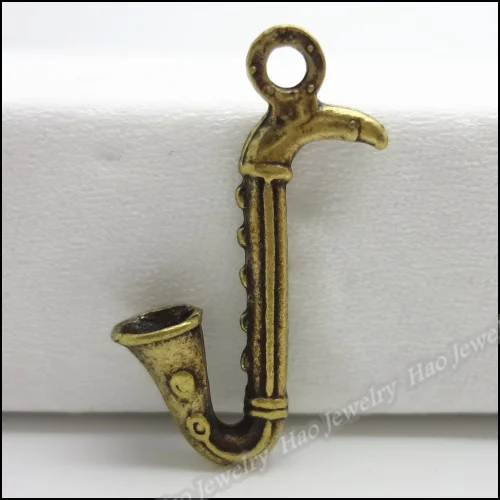80 шт. винтажные подвески музыкальные инструменты кулон античный бронзового