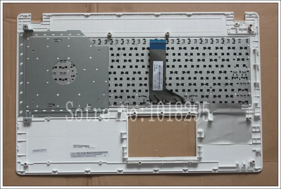 Клавиатура для ноутбука Asus X551 X551C X551M X551S английская раскладка белый корпус |