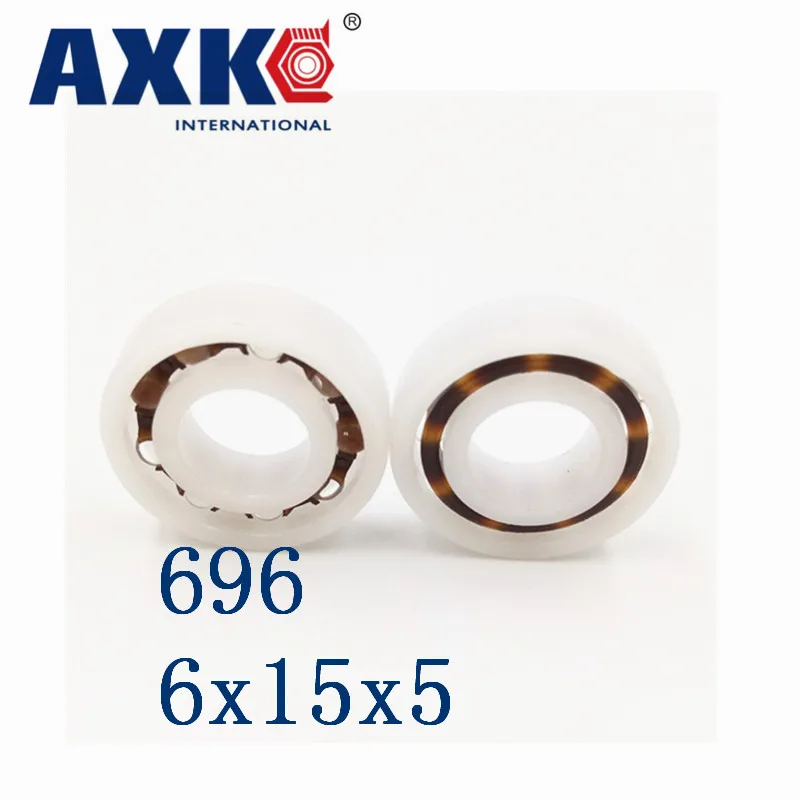 

Axk 696 Pom (10pcs) Plastic Ball Bearings 6x15x5 Glass Balls 6*15*5mm