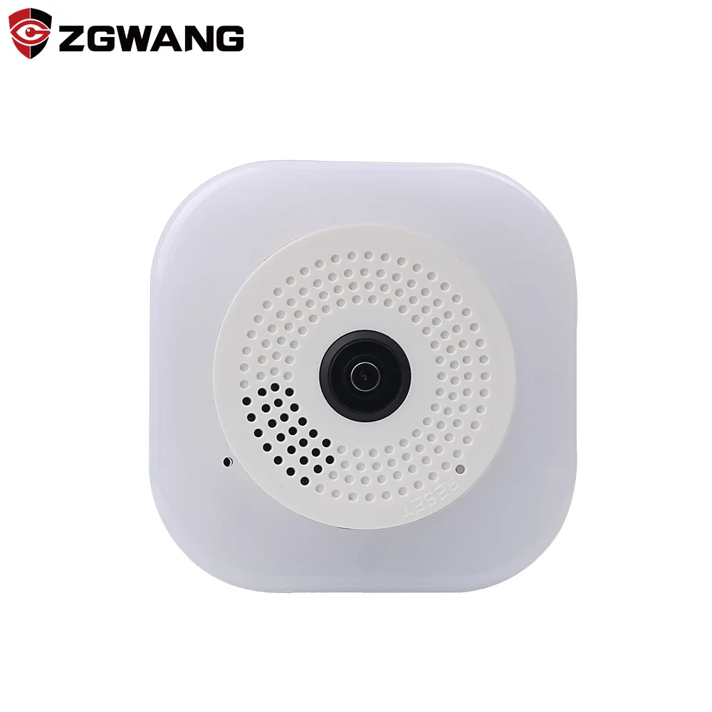 ZGWANG 360 Degree 1080P Wireless 3D IP Camera Panoramic Wifi Lamp Mini CCTV Surveillance Home Security Bulb Light | Безопасность и
