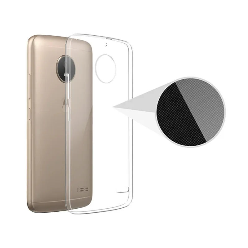 Ультратонкий Прозрачный чехол-накладка для телефона Motorola Moto E4 5 0 &quot/Moto Plus 5&quot