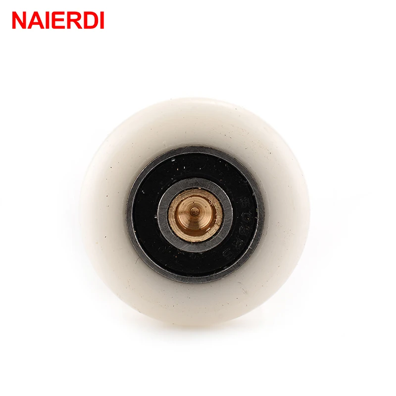 Латунные колеса для душа NAIERDI сменные дверей ролики резиновые душевых кабин