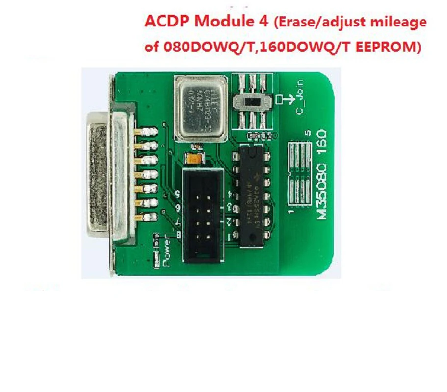 Module 4 08060DOWT Новейший программист ключа автомобиля! Yanhua мини ACDP мастер программирования нет необходимости Жетоны мини ACDP авто ключ программист без пайки - Цвет: Module 4 08060DOWT