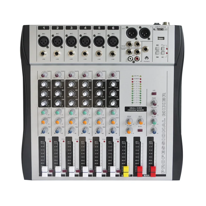 Freeboss MX 600 6ch моно 6 каналов хорошее качество горячая Распродажа USB