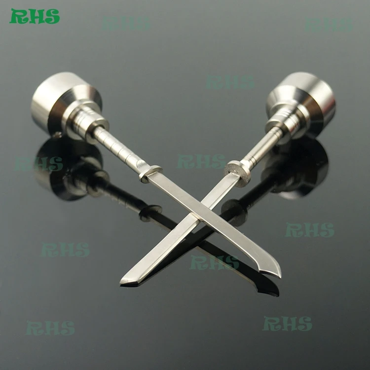 1 шт. RHS 2018 новый титановый металлический инструмент Dab для ногтей стержень воска