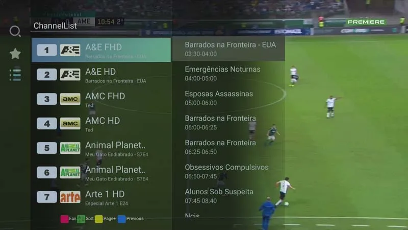 Azамерика GO tv box Бразильский Португальский интернет-трансляция IPTV Бразилия tv box с IP tv подписка