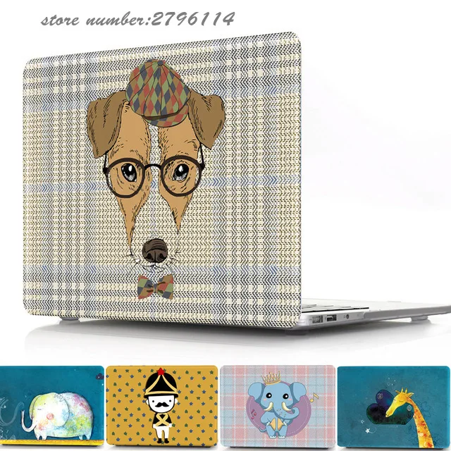 Новый мультфильм картина чехол Защита для ноутбука Mac book 11 12 13 15 дюймов Apple macbook Air