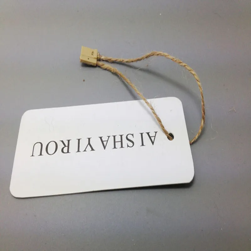 1000 шт. крепежные петли для бирки из конопляного шнура | Дом и сад