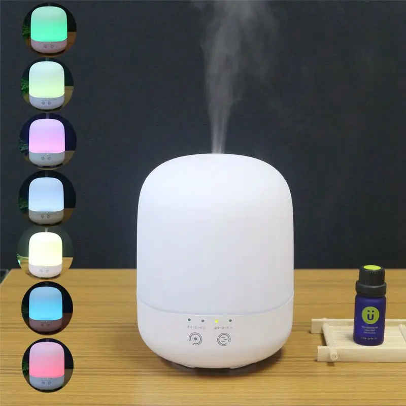 

Chern 300ML Wood Grain Aroma Essential Oil Diffuser Ultrasonic Air Humidifier With 7 Color Chaning LED Light Electric Aroma