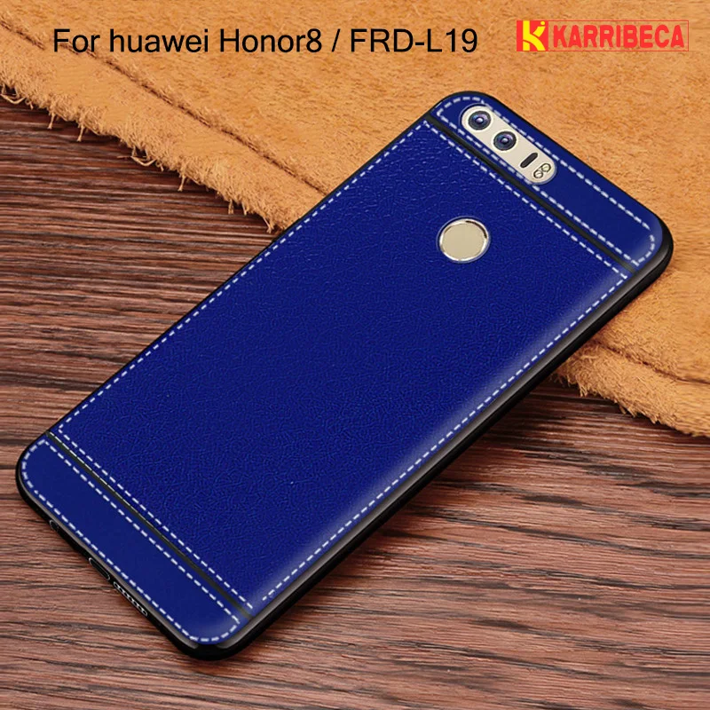 личи зерна узор кожаное силиконовый чехол на смартфон huawei Honor 8 чехла чехля