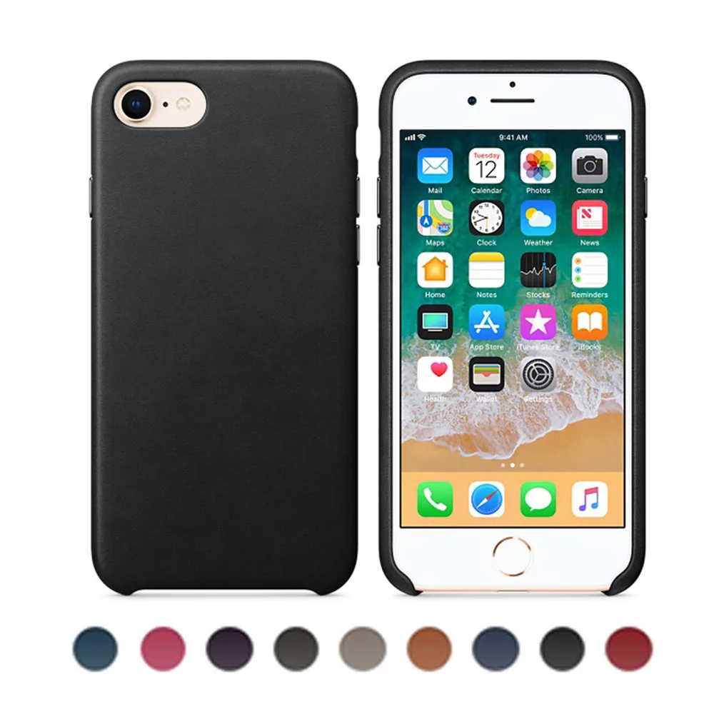 Del Ultra-Thin Leather Soft Stylish Protective Case Cover For iPhone 8/7 4.7inch td109 dropship | Мобильные телефоны и