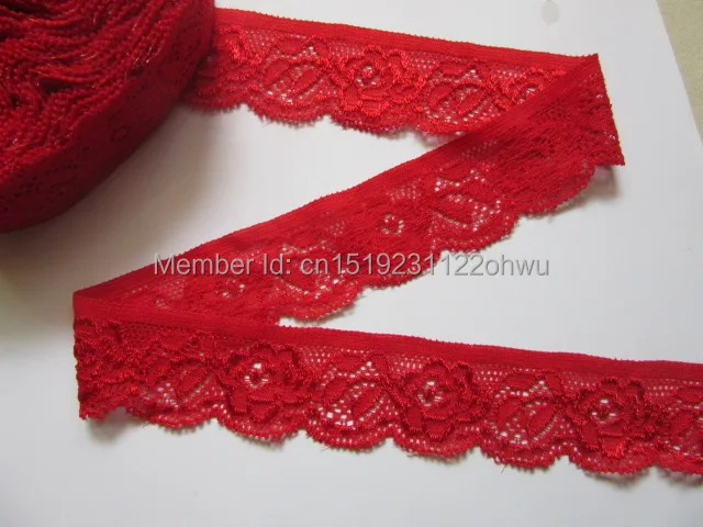 Оптовая продажа 10 ярдов красивая Высококачественная вышитая эластичная