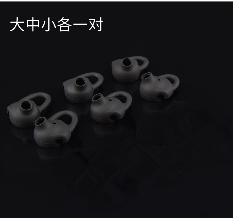 6Pcs Earbuds Gel Earbud Tips for MEIZU EP52 Wireless Bluetooth Earphone Replacement Eartips Earhook S/M/L | Электроника